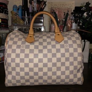 Louis Vuitton Speedy 30 Damier Azur (Preloved)